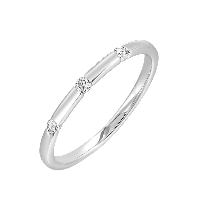 Shop IDC estore Rings 14K White or Yellow Gold Diamond Stackable Fashion Ring 008CTW Shop IDC estore Rings 14K White or Yellow Gold Diamond Stackable Fashion Ring 008CTW