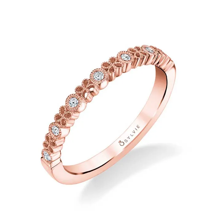 Shop IDC estore Rings Sylvie Josephine 14K Gold Wedding Band