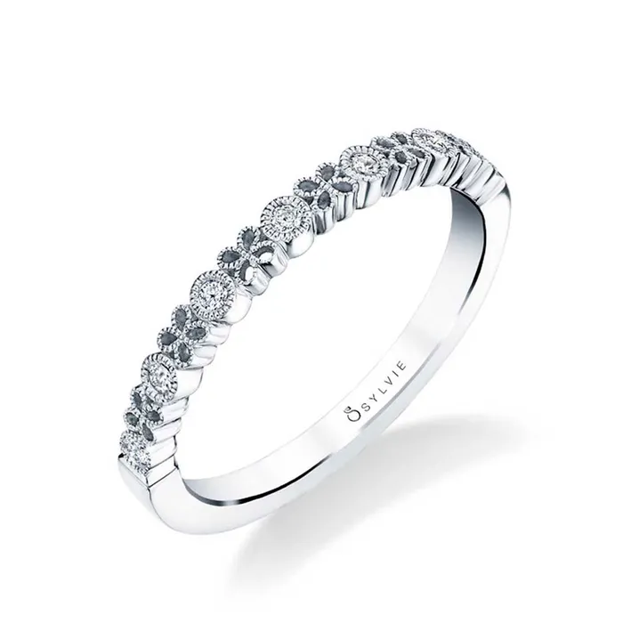 Shop IDC estore Rings Sylvie Josephine 14K Gold Wedding Band