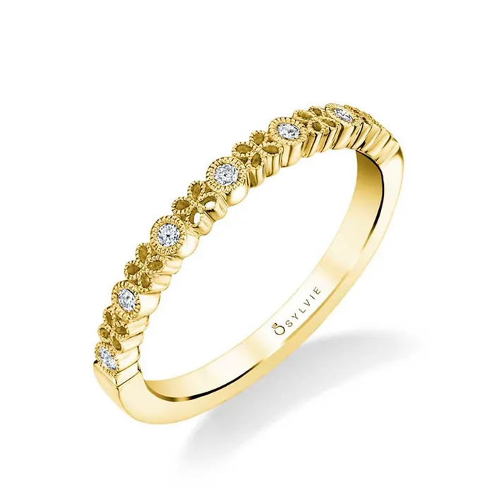 Shop IDC estore Rings Sylvie Josephine 14K Gold Wedding Band
