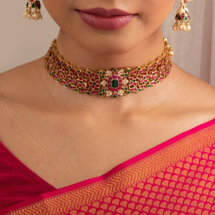 Shriya Kempu Silver Sleek Choker SILVER Rings