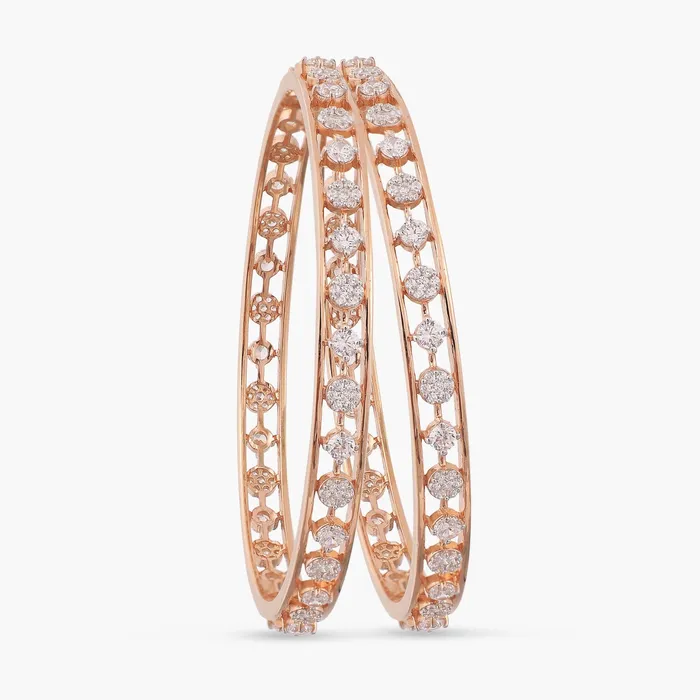 SILVER Hiral CZ Silver Bangles Rings