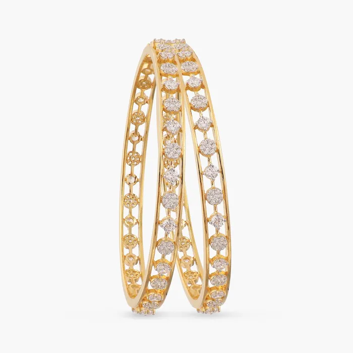 SILVER Hiral CZ Silver Bangles Rings