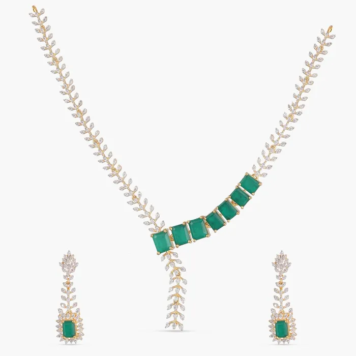 SILVER Necklaces Mila CZ Silver Necklace Set