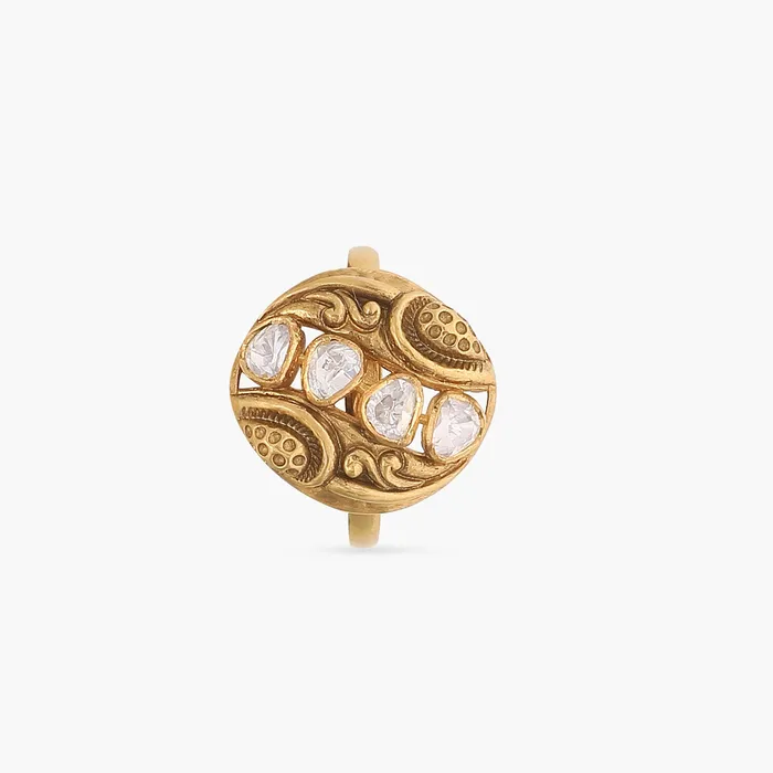 SILVER Rings Naomi Nakshi Silver Finger Ring