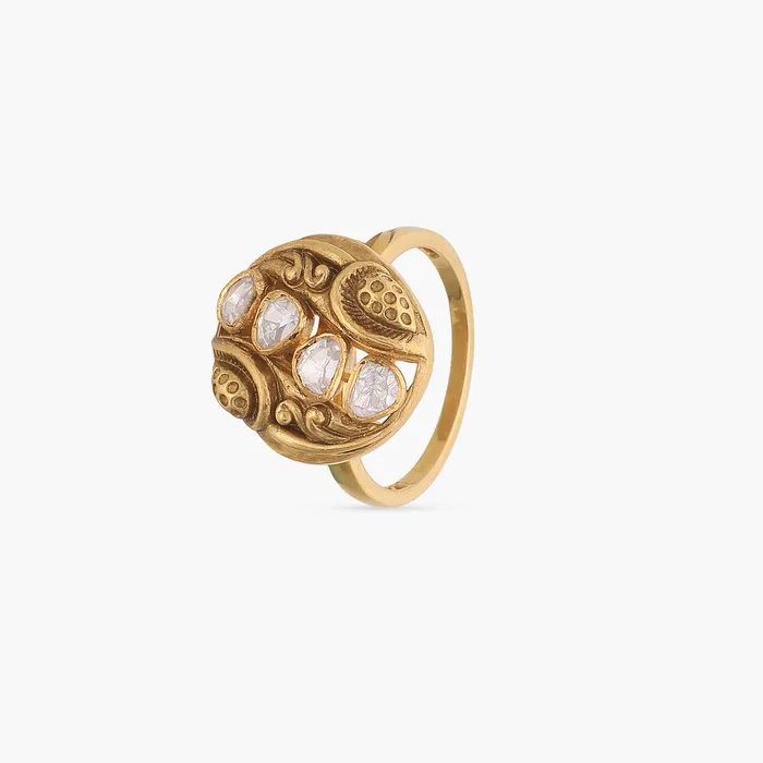 SILVER Rings Naomi Nakshi Silver Finger Ring