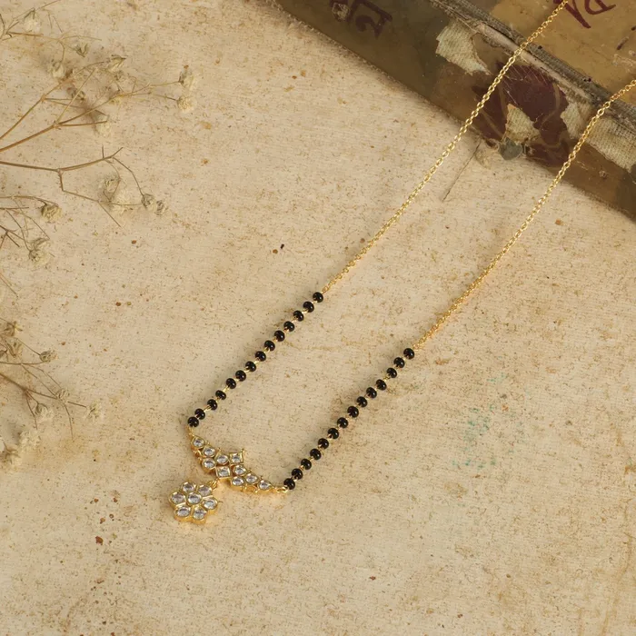 SILVER Vaidehi CZ Silver Mangalsutra Rings