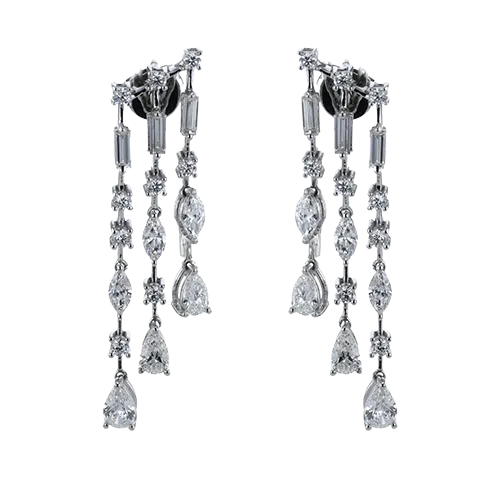 Simon G le4632 Earrings in 18k Gold with Diamonds International Diamond Center Earrings Simon G le4632 Earrings in 18k Gold with Diamonds International Diamond Center Earrings