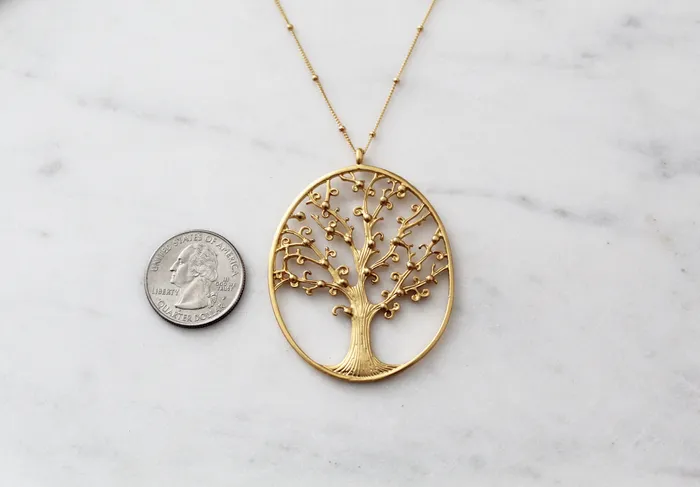 The Little Catholic Necklaces Tree Necklace