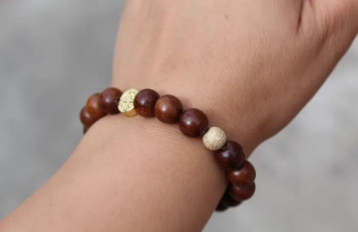 The Little Catholic Wooden St Benedict Bracelet Bracelets