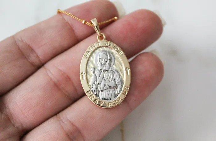 TheLittleCatholic Necklaces St Jude Necklace