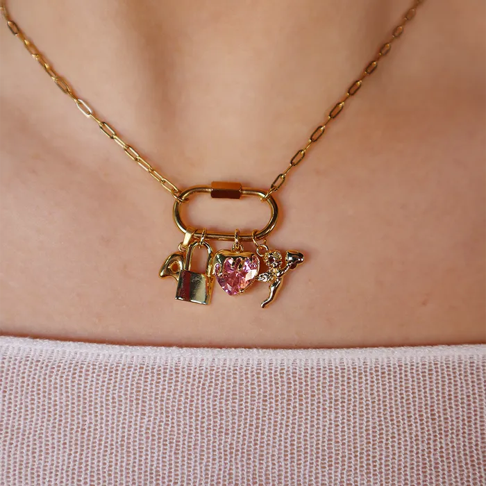 VibeSzn Charm Necklaces Cupid Charm