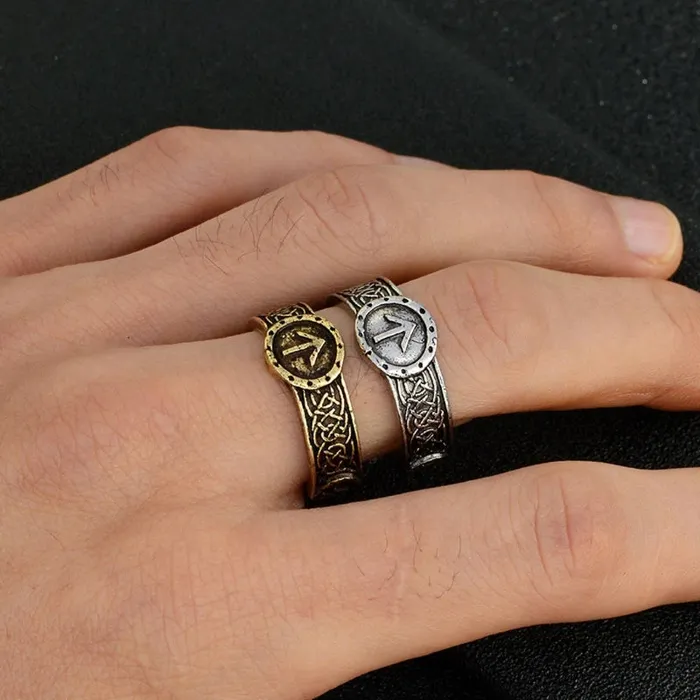 Viking Ring Tiwaz Rune Valhalla Vikings Rings
