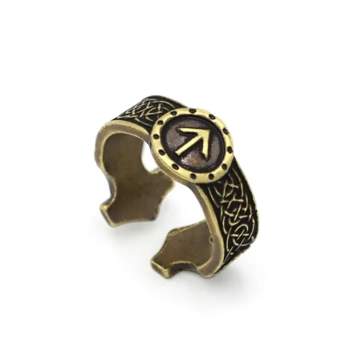 Viking Ring Tiwaz Rune Valhalla Vikings Rings