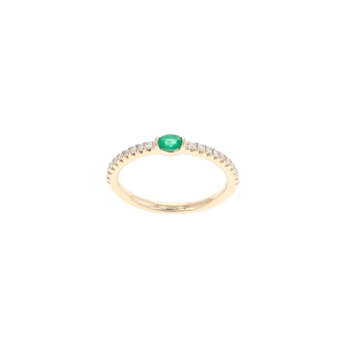 Vlora Adella Collection Diamond and Emerald Stackable Ring Shop IDC estore Rings Vlora Adella Collection Diamond and Emerald Stackable Ring Shop IDC estore Rings