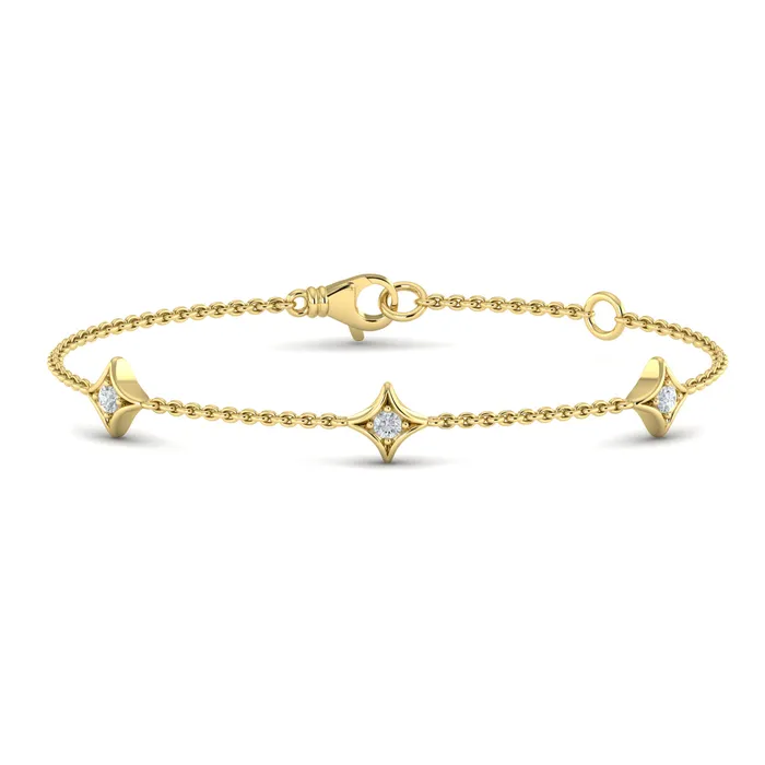 Vlora Estrella 14K Diamond Multi Vlora Star Bracelet 018CTW Shop IDC estore Bracelets Vlora Estrella 14K Diamond Multi Vlora Star Bracelet 018CTW Shop IDC estore Bracelets