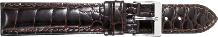 Watches Graham Alligator Embossed Leather Watch Strap 339